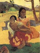 Paul Gauguin When will you marry oil painting artist